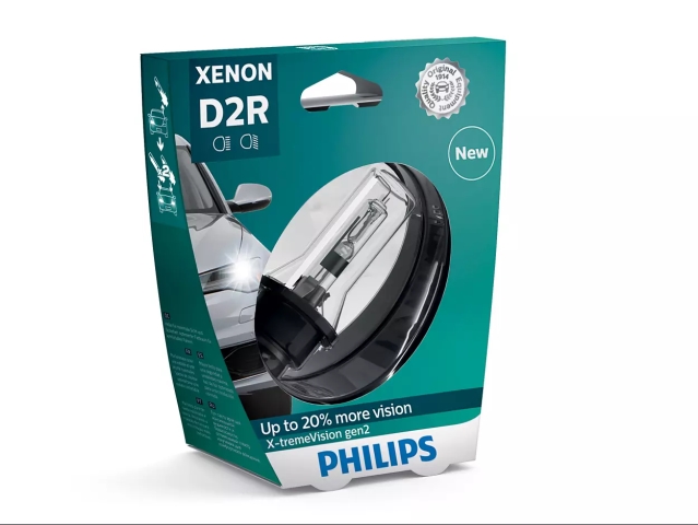 Autožárovka Xenon X-tremeVision D2R Philips 85126XV2S1, Xenon X-tremeVision gen2 1ks v balení