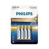 Baterie Philips LR03M4B/10 Premium Alkalické AAA 4ks