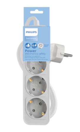 Kabel prodlužovací Philips CHP2134W/58, bílý, 1,5m