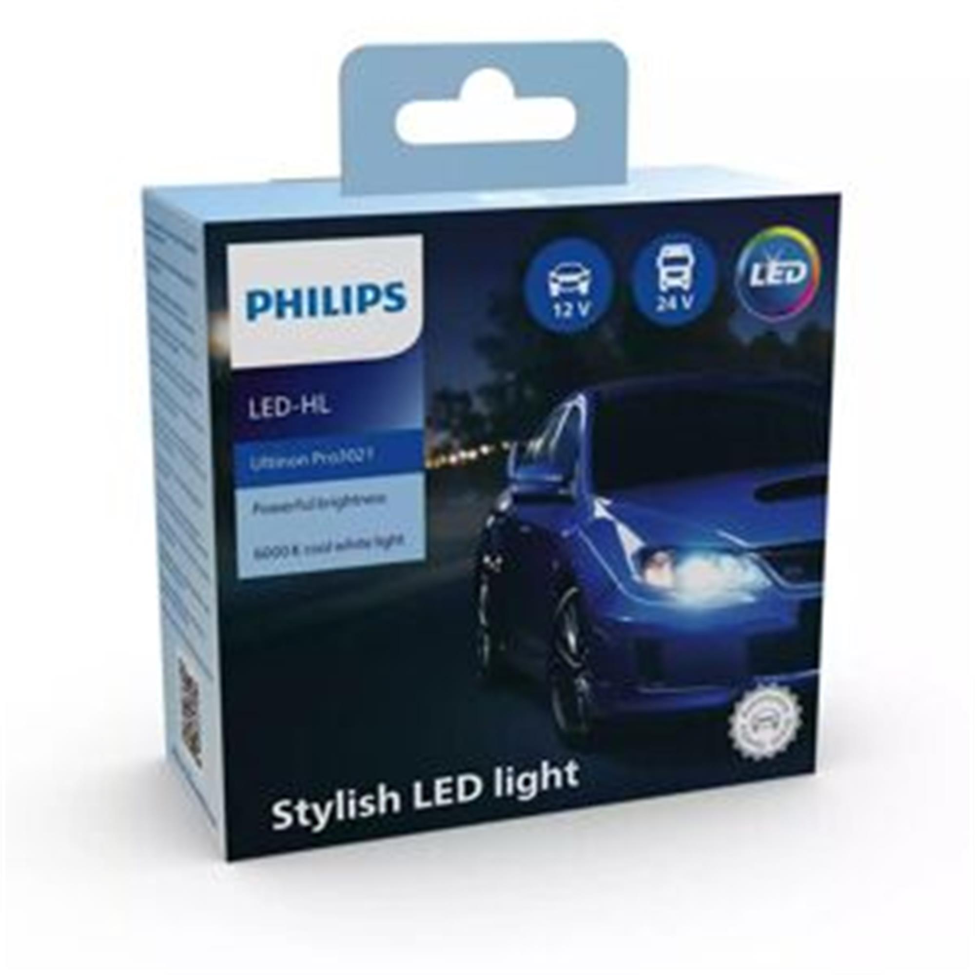LED autožárovka Philips 11362U3021X2, Ultinon Pro3021 2ks v balení - poškozený obal