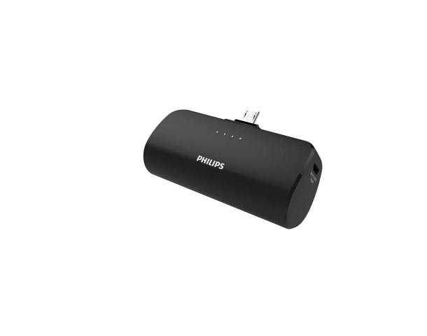 Powerbanka Philips DLP2510U/00, černá, 2500mAh