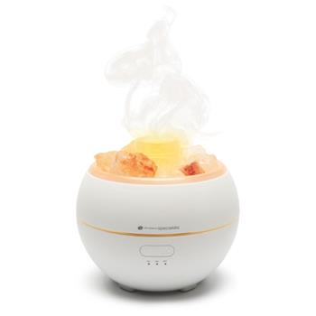 RIO AROMA DIFFUSER, HUMIDIFIER & NIGHT LIGHT with Himalayan Rock Sal