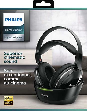 Sluchátka PHILIPS SHC8850/12 Černá Hi-Res